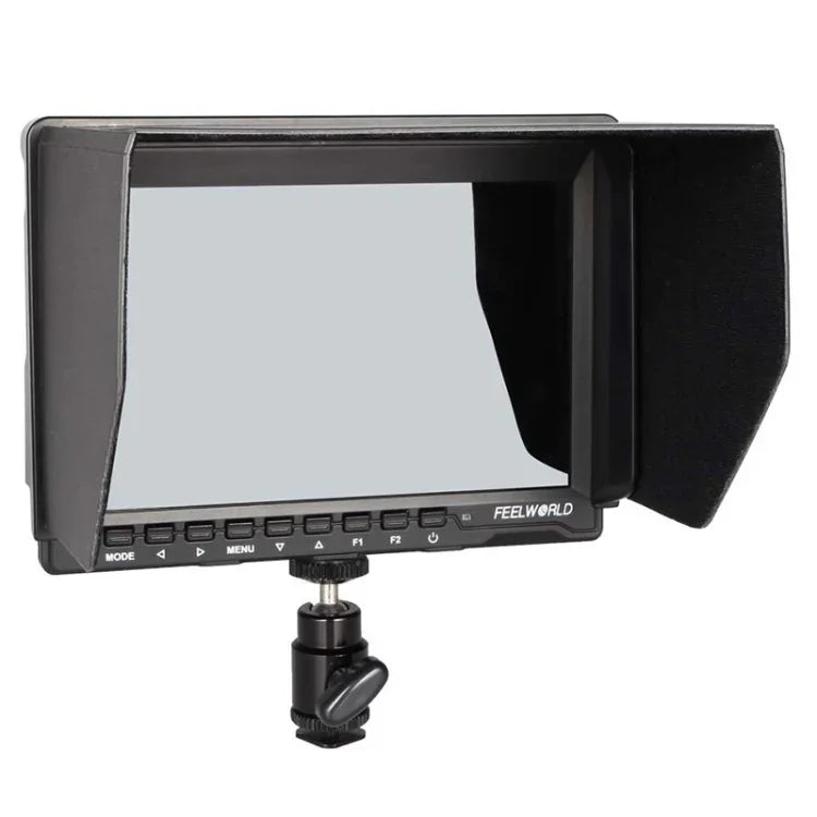 شاشة مراقبة كاميرا FEELWORLD FW-759 مقاس 7 بوصات تصميم نحيف 1280 × 800 HDMI 1080P