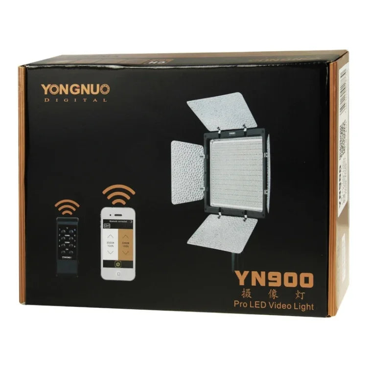 ضوء فيديو استوديو YONGNUO YN900 إضاءة LED 900 قطعة قابل للتعتيم 3200K-5500K، YN900