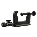 حامل تثبيت مشبك ثابت على المكتب مع محول ثلاثي القوائم لـ GoPro وInsta360 وDJI وغيرها من كاميرات الحركة، حجم المشبك: 1 - 6 سم، مشبك طاولة
