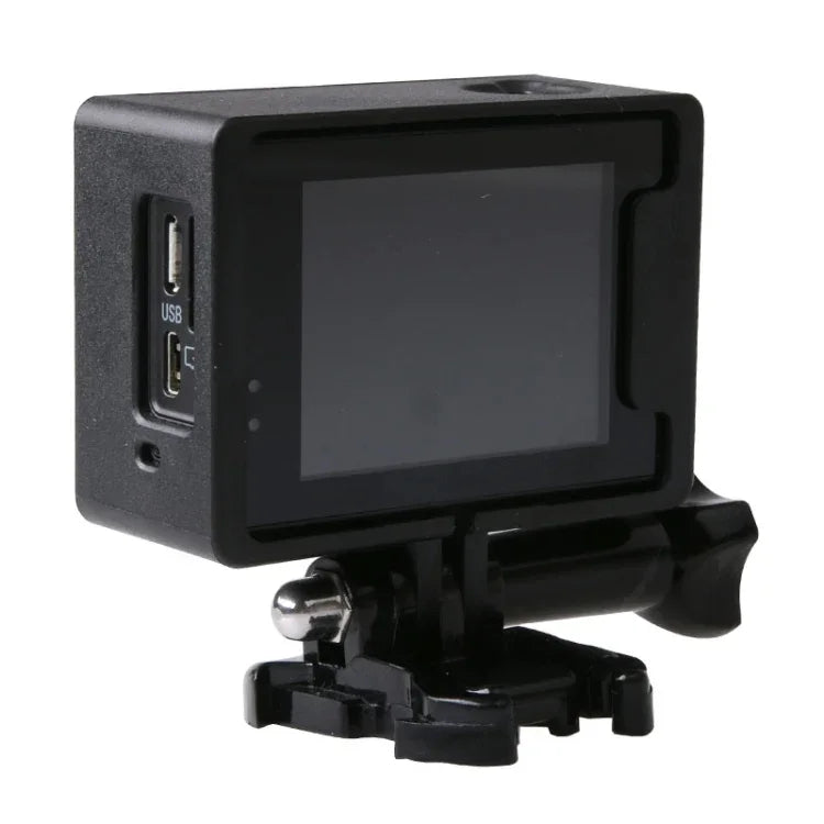 غطاء حماية إطار قياسي مع إبزيم وقاعدة تثبيت أساسية وصمولة طويلة لـ SJCAM SJ5000 و SJ5000 Wifi و SJ5000+ Wifi، SJ5000