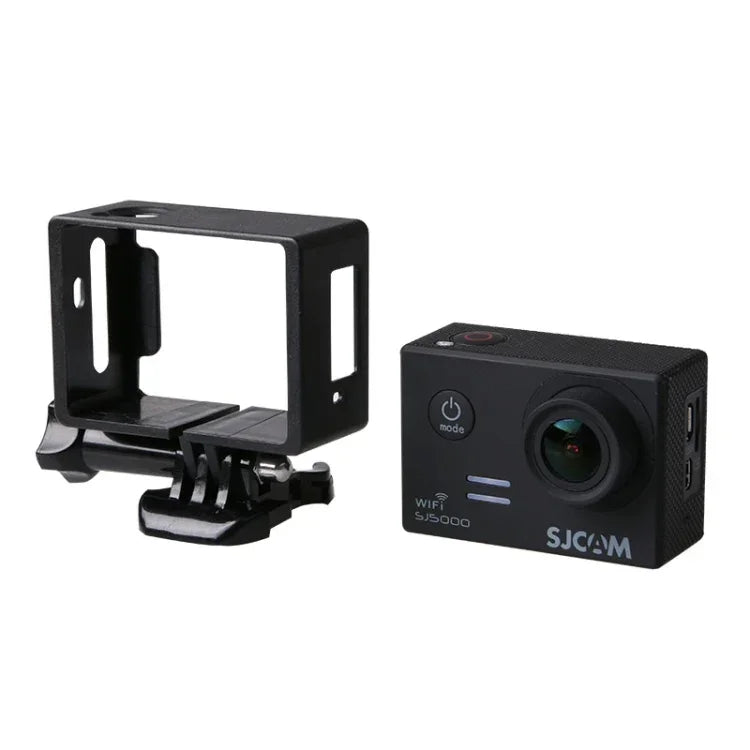 غطاء حماية إطار قياسي مع إبزيم وقاعدة تثبيت أساسية وصمولة طويلة لـ SJCAM SJ5000 و SJ5000 Wifi و SJ5000+ Wifi، SJ5000