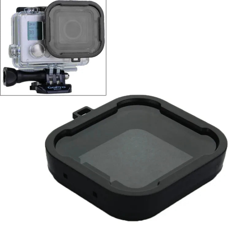 فلتر غطاء غوص Polar Pro Aqua Cube لكاميرا GoPro HERO4 / 3+، رمادي، أصفر