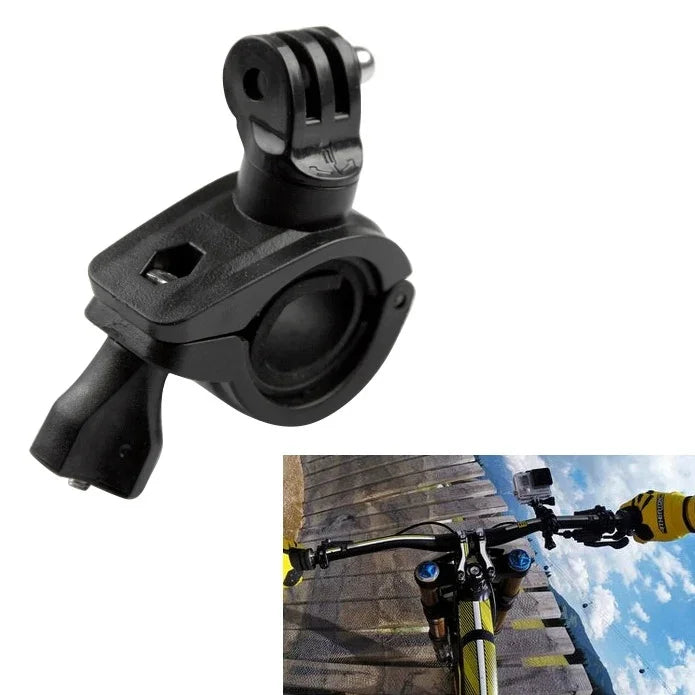 حامل دراجة نارية للدراجة على مقود الدراجة لكاميرا GoPro Hero4 / 3+ / 3 / 2 / 1 / SJCAM SJ4000 / SJ 5000 / SJ6000، حامل المقود