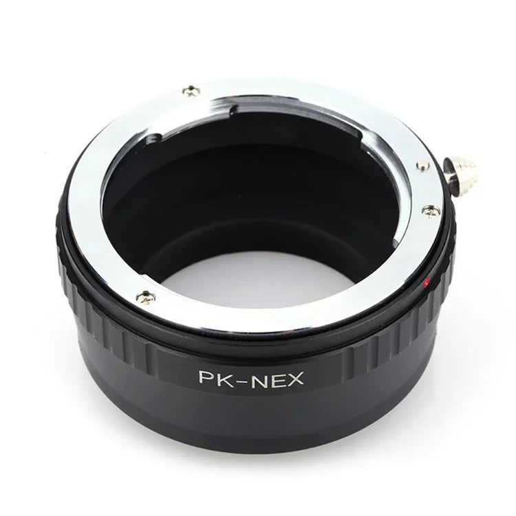 حلقة تثبيت عدسة PK-NEX، لعدسات Sony NEX