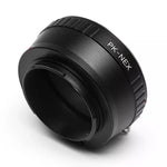حلقة تثبيت عدسة PK-NEX، لعدسات Sony NEX