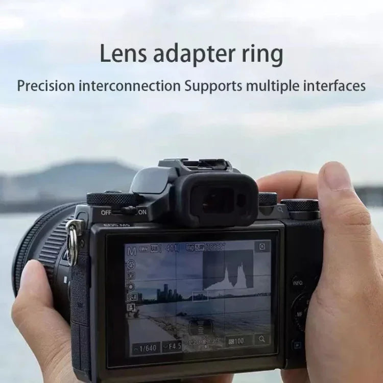 حلقة تثبيت عدسة PK-NEX، لعدسات Sony NEX