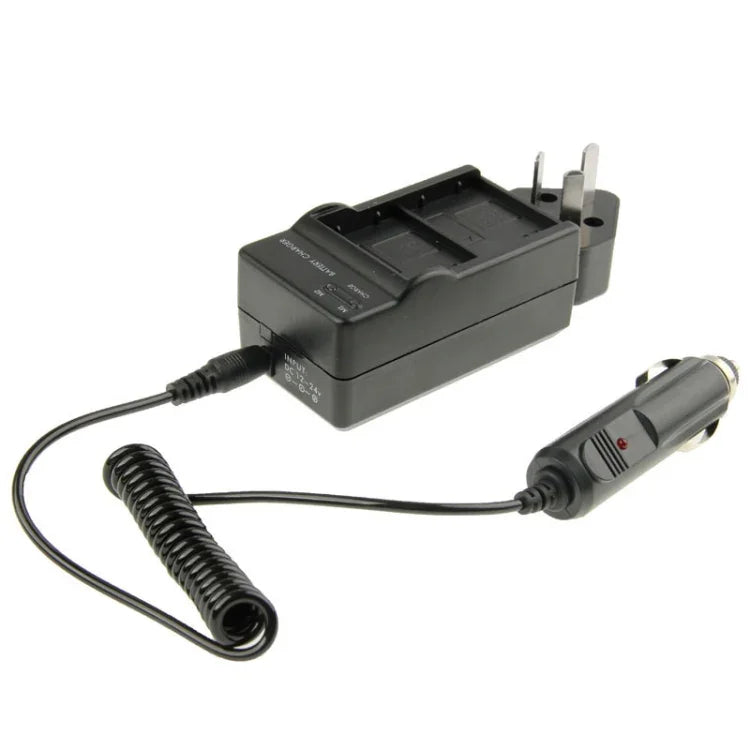 شاحن سيارة مزدوج البطارية 3 في 1 لكاميرا رقمية لكاميرات GoPro HERO3+ / 3 AHDBT-201 / AHDBT-301، قابس أمريكي، قابس بريطاني، قابس أسترالي