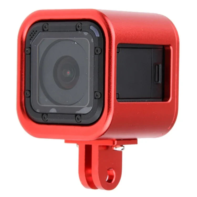 هيكل حماية من سبائك الألمنيوم CNC مع غطاء خلفي واقي لكاميرات GoPro HERO5 Session / HERO4 Session / HERO Session، HERO5 Session (أسود)، HERO5 Session (فضي)، HERO5 Session (أحمر)، HERO5 Session (ذهبي)، HERO5 Session (أخضر)