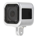 هيكل حماية من سبائك الألمنيوم CNC مع غطاء خلفي واقي لكاميرات GoPro HERO5 Session / HERO4 Session / HERO Session، HERO5 Session (أسود)، HERO5 Session (فضي)، HERO5 Session (أحمر)، HERO5 Session (ذهبي)، HERO5 Session (أخضر)