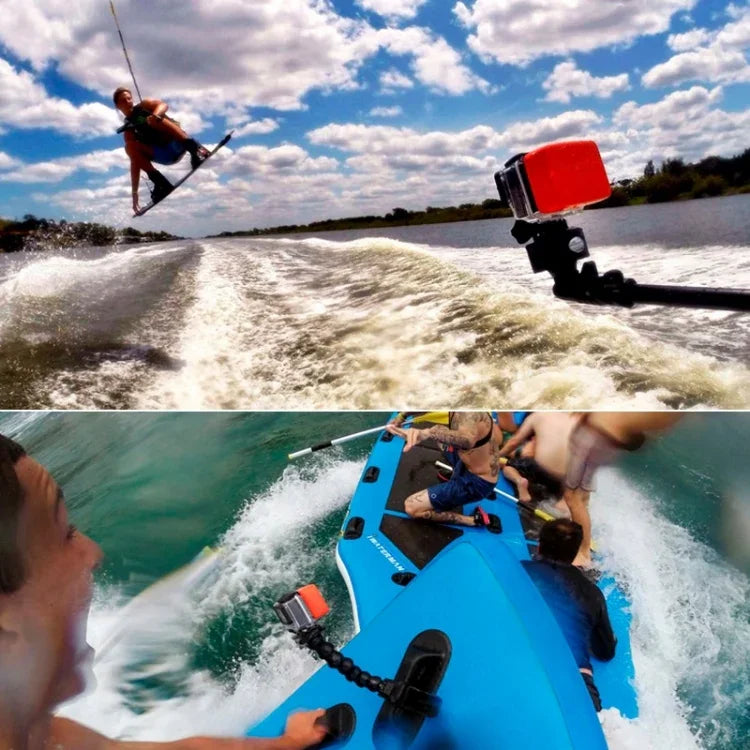 إسفنجة عائمة للباب الخلفي مع ملصق لكاميرات GoPro وInsta360 وDJI وغيرها من كاميرات الحركة