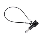حبل معصم / حبل تثبيت من الفولاذ المقاوم للصدأ مع برغي لكاميرات GoPro HERO11 Black/HERO10 Black / HERO9 Black /HERO8 Black /7 /6/ 5 /5 Session /4 /3+ /3 /2 /1، الطول: 31.5 سم
