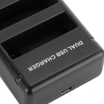 شاحن سفر USB لبطاريتين لكاميرا GoPro HERO4 (AHDBT-401)، لكاميرا GoPro HERO4