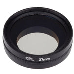 فلتر عدسة مستقطب دائري CPL مقاس 37 مم مع غطاء لكاميرات Xiaomi Xiaoyi 4K+ / 4K، Xiaoyi Lite، Xiaoyi Sport، فلتر CPL مقاس 37 مم