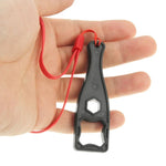 5 قطع غطاء برغي بلاستيكي مع مفتاح ربط وحبل لحمل كاميرات GoPro، Insta360، DJI وغيرها، مفتاح بلاستيكي