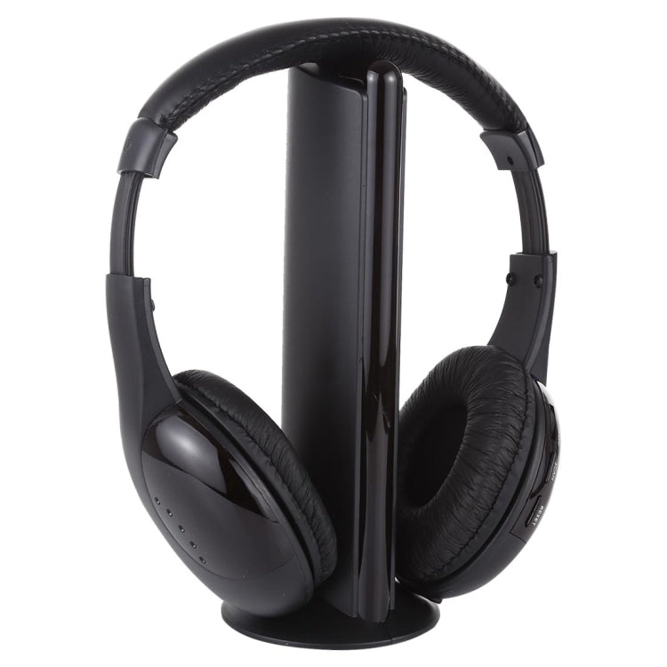 MH2001 سماعة رأس لاسلكية Hi-Fi 5 في 1 مستقبل + مرسل