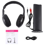 MH2001 سماعة رأس لاسلكية Hi-Fi 5 في 1 مستقبل + مرسل