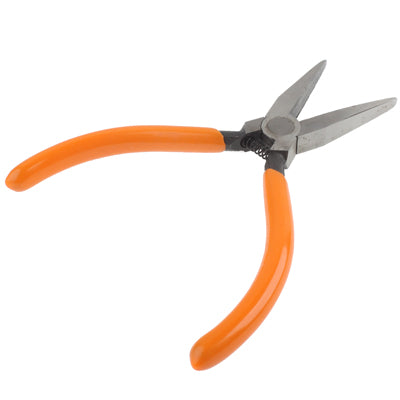 كماشة أنف مسطح صغيرة لصائغ مع مقابض ناعمة، S-ETP-0111، S-ETP-0111RG
