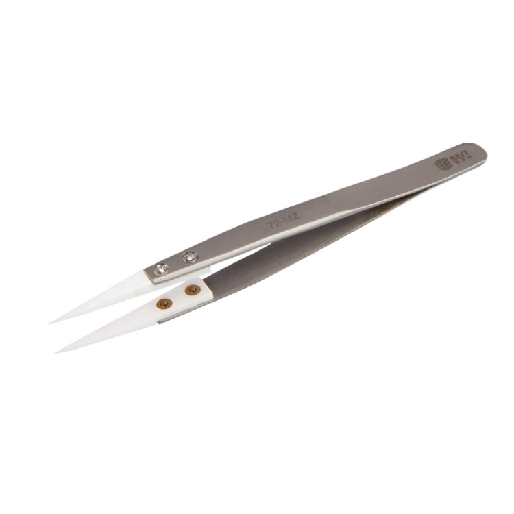 أفضل ملقط BST-72-MZ 302 من الفولاذ المقاوم للصدأ بمقاومة عالية للحرارة مع رأس سيراميكي، BST-72-MZ