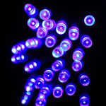 لحفلة عيد الميلاد، 30 LED، وميض بوضعين، يعمل بالبطارية، 3 أمتار ضوء وردي، 3 أمتار ضوء أخضر، 3 أمتار ضوء بنفسجي، 3 أمتار ضوء أصفر، 3 أمتار ضوء أزرق، 3 أمتار ضوء أبيض دافئ، 3 أمتار ضوء أبيض