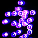 لحفلة عيد الميلاد، 30 LED، وميض بوضعين، يعمل بالبطارية، 3 أمتار ضوء وردي، 3 أمتار ضوء أخضر، 3 أمتار ضوء بنفسجي، 3 أمتار ضوء أصفر، 3 أمتار ضوء أزرق، 3 أمتار ضوء أبيض دافئ، 3 أمتار ضوء أبيض