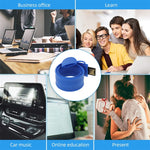 سوار سيليكون مع ذاكرة فلاش USB بسعة 32 جيجابايت، 32 جيجابايت، 32 جيجابايت (برتقالي)، 32 جيجابايت (وردي)، 32 جيجابايت (بنفسجي)