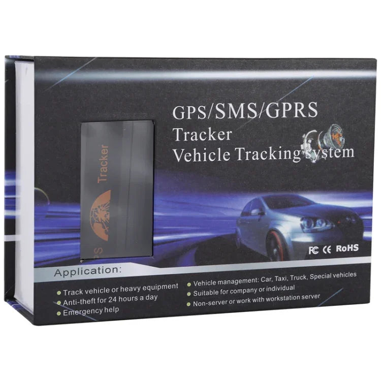 نظام تتبع مركبة TK103A GPS / SMS / GPRS، يدعم شريحتي SIM، مصمم خصيصًا للسيارات، سيارات الأجرة، الشاحنات، TK103A