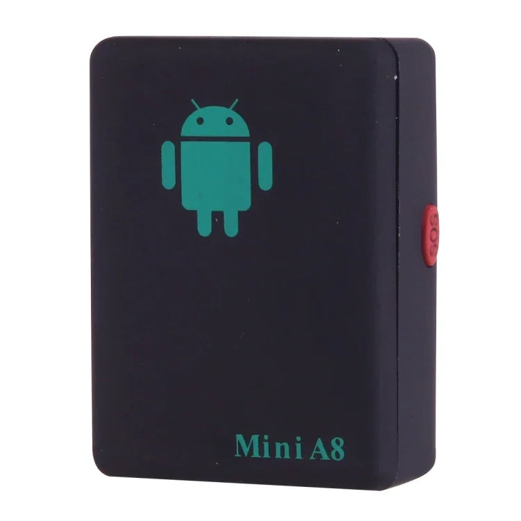 جهاز تعقب TRACKER Mini A8 بتقنية الوقت الحقيقي بأربعة نطاقات عالمي GSM/GPRS لتعقب الأشخاص