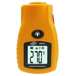 مقياس حرارة صغير رقمي بالأشعة تحت الحمراء BENETECH، نطاق درجة الحرارة: -32 إلى 280 درجة (GM270)، GM270