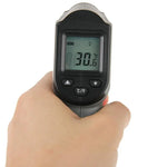 مقياس حرارة رقمي بالأشعة تحت الحمراء بشاشة LCD طراز DT-8500، نطاق درجة الحرارة: -50 إلى 500 درجة مئوية، DT-8500