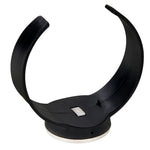 مقياس حرارة زجاجة نبيذ رقمي بشاشة LCD بدرجة مئوية، مناسب لقطر الزجاجة: 65-80 مم (أسود + فضي)، TL802-TT