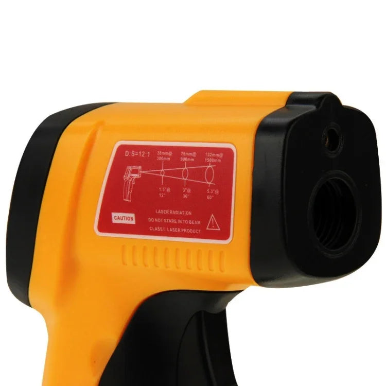 مقياس حرارة بالأشعة تحت الحمراء بنقطة ليزر رقمي BENETECH GM300E، نطاق درجة الحرارة: -50 إلى 420 درجة مئوية، GM300E