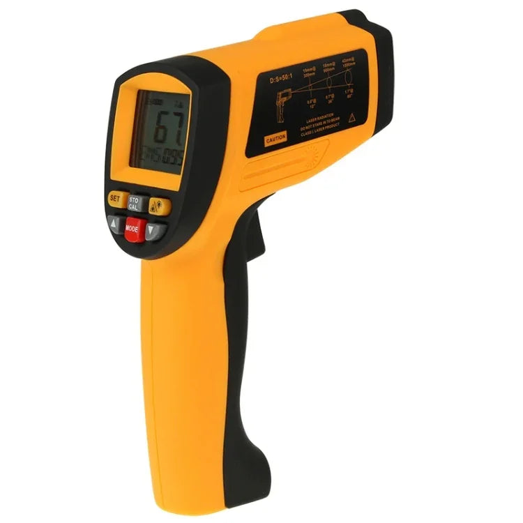 مسدس حرارة رقمي USB بشاشة عرض BENETECH GM1651، مقياس حرارة بالأشعة تحت الحمراء محمول باليد، نطاق القياس: -30 إلى 1650 درجة مئوية، GM1651