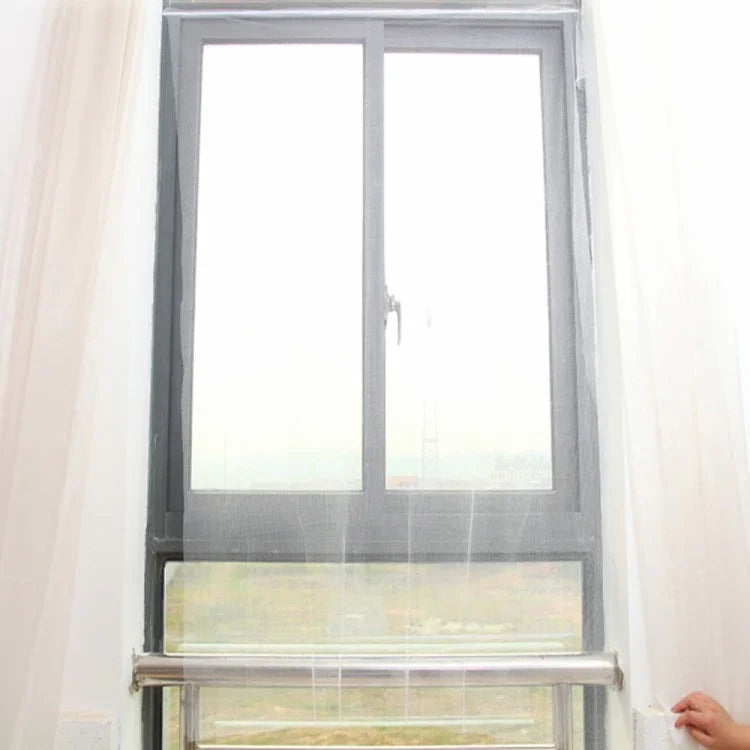 DIY Polyester Fly Screen/ Window Screen Hook and Loop Fastener Mosquito Net, DIY Polyester Fly Net