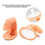 طقم تدريب طباعة فن الأظافر بأصابع مزيفة من الأكريليك DIY (5 قطع في عبوة واحدة، السعر للـ 5 قطع)