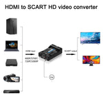 MINI MHL/HDMI TO SCART Video Converter Scaler, HDMI TO SCART