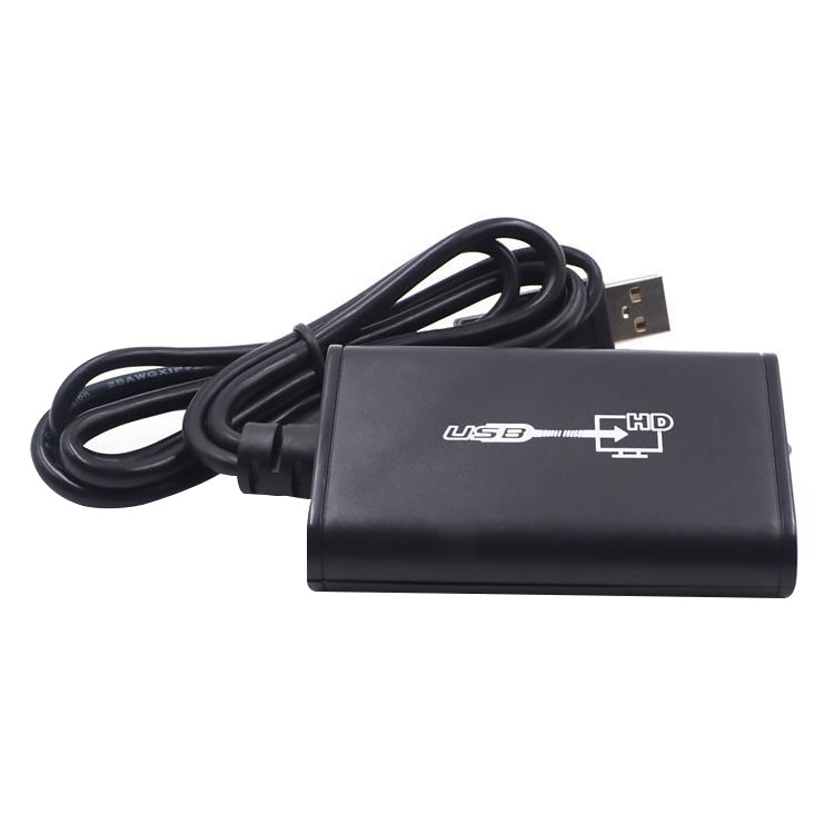 محول USB 2.0 إلى HDMI فيديو عالي الدقة لتلفاز HDTV، يدعم Full HD 1080P، USB 2.0