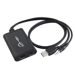 محول USB 2.0 إلى HDMI فيديو عالي الدقة لتلفاز HDTV، يدعم Full HD 1080P، USB 2.0