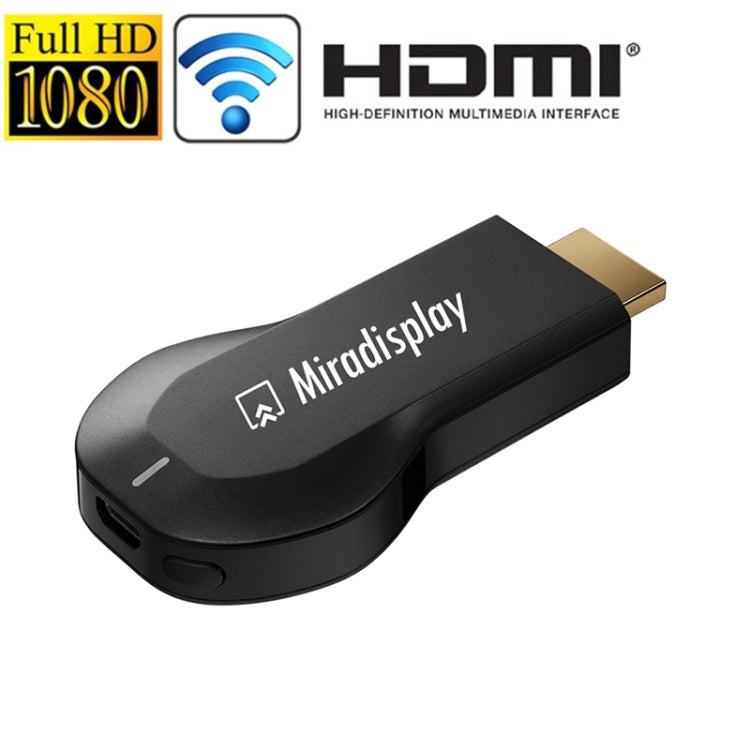 جهاز استقبال عرض Miradisplay WiFi HDMI / Miracast Airplay DLNA