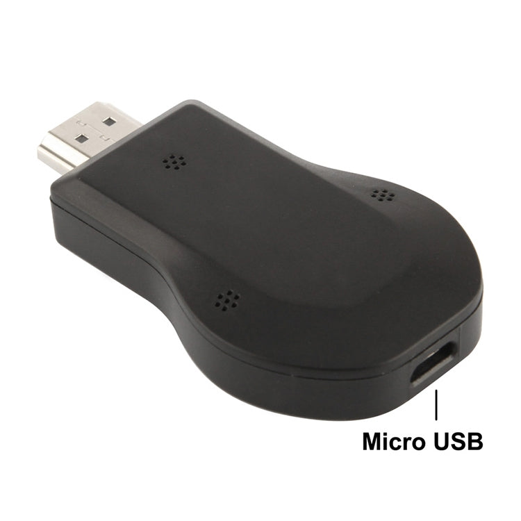 جهاز استقبال عرض M2 أندرويد 1080P Ezcast HDMI / HDMI AirPlay DLNA WIFI للأجهزة بنظام أندرويد / iOS / MAC OS / ويندوز، يدعم المشاركة عبر الإنترنت إلى التلفاز عبر WiFi