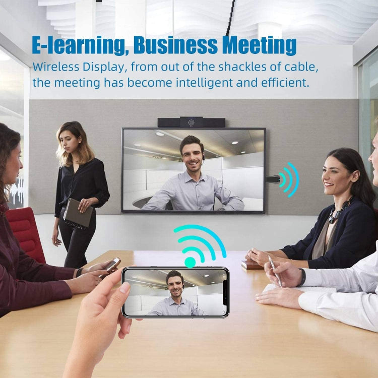 جهاز استقبال عرض M2 أندرويد 1080P Ezcast HDMI / HDMI AirPlay DLNA WIFI للأجهزة بنظام أندرويد / iOS / MAC OS / ويندوز، يدعم المشاركة عبر الإنترنت إلى التلفاز عبر WiFi