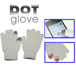 قفازات نقطية للشاشة اللمسية لأجهزة iPhone 5 وiPhone 4 و4S وiPhone 3G/3GS وiPhone وiPad وBlackBerry