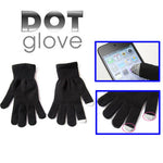 قفازات نقطية للشاشة اللمسية لأجهزة iPhone 5 وiPhone 4 و4S وiPhone 3G/3GS وiPhone وiPad وBlackBerry