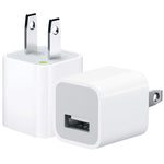 محول شاحن USB عالي الجودة 5V / 1A بقابس مأخذ التيار الأمريكي لأجهزة iPhone وGalaxy وHuawei وXiaomi وLG وHTC وغيرها من الهواتف الذكية والأجهزة القابلة لإعادة الشحن
