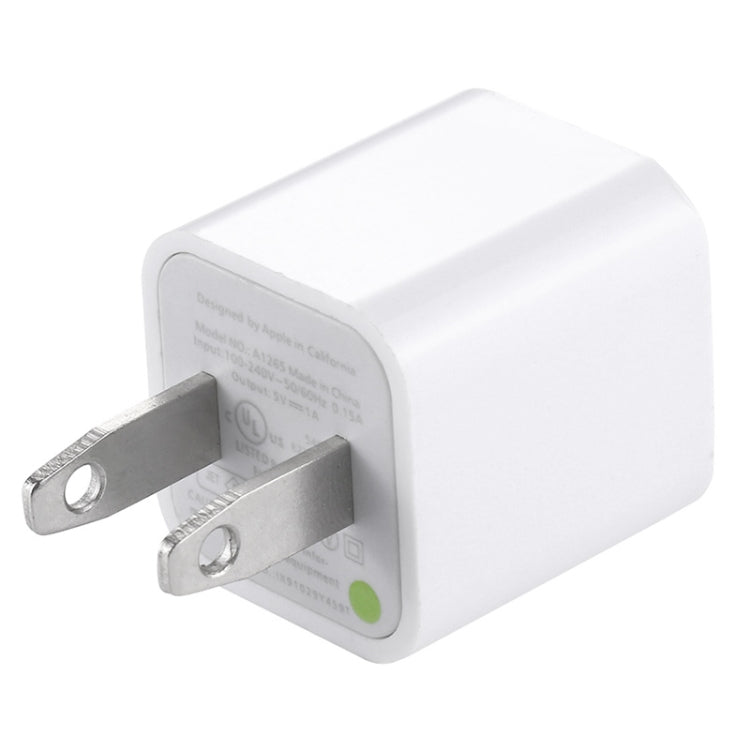محول شاحن USB عالي الجودة 5V / 1A بقابس مأخذ التيار الأمريكي لأجهزة iPhone وGalaxy وHuawei وXiaomi وLG وHTC وغيرها من الهواتف الذكية والأجهزة القابلة لإعادة الشحن
