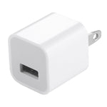 محول شاحن USB عالي الجودة 5V / 1A بقابس مأخذ التيار الأمريكي لأجهزة iPhone وGalaxy وHuawei وXiaomi وLG وHTC وغيرها من الهواتف الذكية والأجهزة القابلة لإعادة الشحن