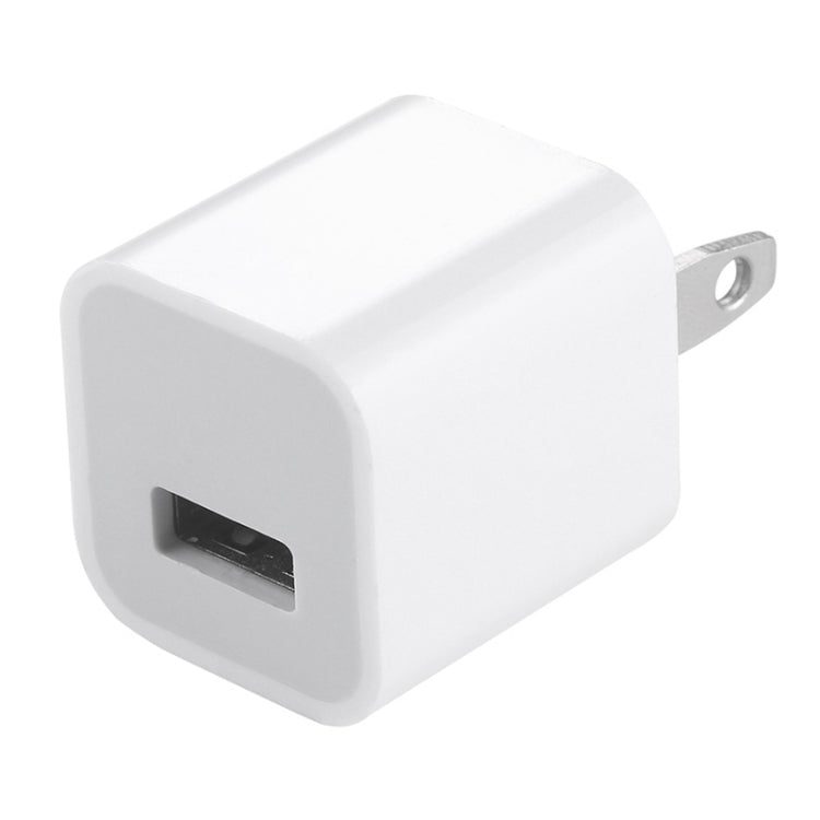 محول شاحن USB عالي الجودة 5V / 1A بقابس مأخذ التيار الأمريكي لأجهزة iPhone وGalaxy وHuawei وXiaomi وLG وHTC وغيرها من الهواتف الذكية والأجهزة القابلة لإعادة الشحن
