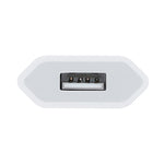 محول شاحن USB 5V / 1A بقابس مأخذ التيار الأوروبي لأجهزة iPhone وGalaxy وHuawei وXiaomi وLG وHTC وغيرها من الهواتف الذكية والأجهزة القابلة لإعادة الشحن