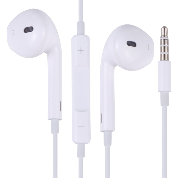 سماعات أذن سلكية EarPods مع تحكم سلكي وميكروفون، أبيض، ذهبي وردي، أحمر، أزرق، أسود، أخضر، برتقالي، أرجواني