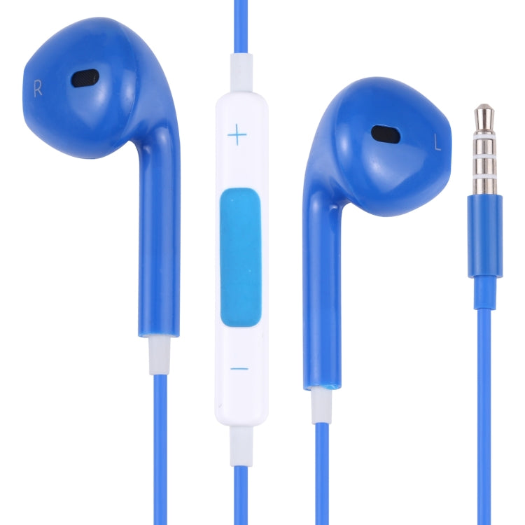 سماعات أذن سلكية EarPods مع تحكم سلكي وميكروفون، أبيض، ذهبي وردي، أحمر، أزرق، أسود، أخضر، برتقالي، أرجواني
