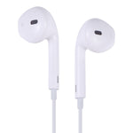 سماعات أذن سلكية EarPods مع تحكم سلكي وميكروفون، أبيض، ذهبي وردي، أحمر، أزرق، أسود، أخضر، برتقالي، أرجواني